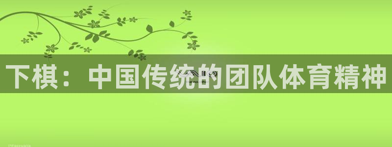 风速体育app下载官网最新版：下棋：中国传统的团队体育精神