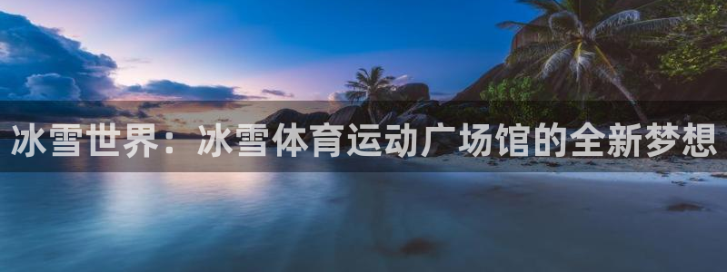 下载风速体育：冰雪世界：冰雪体育运动广场馆的全新梦想